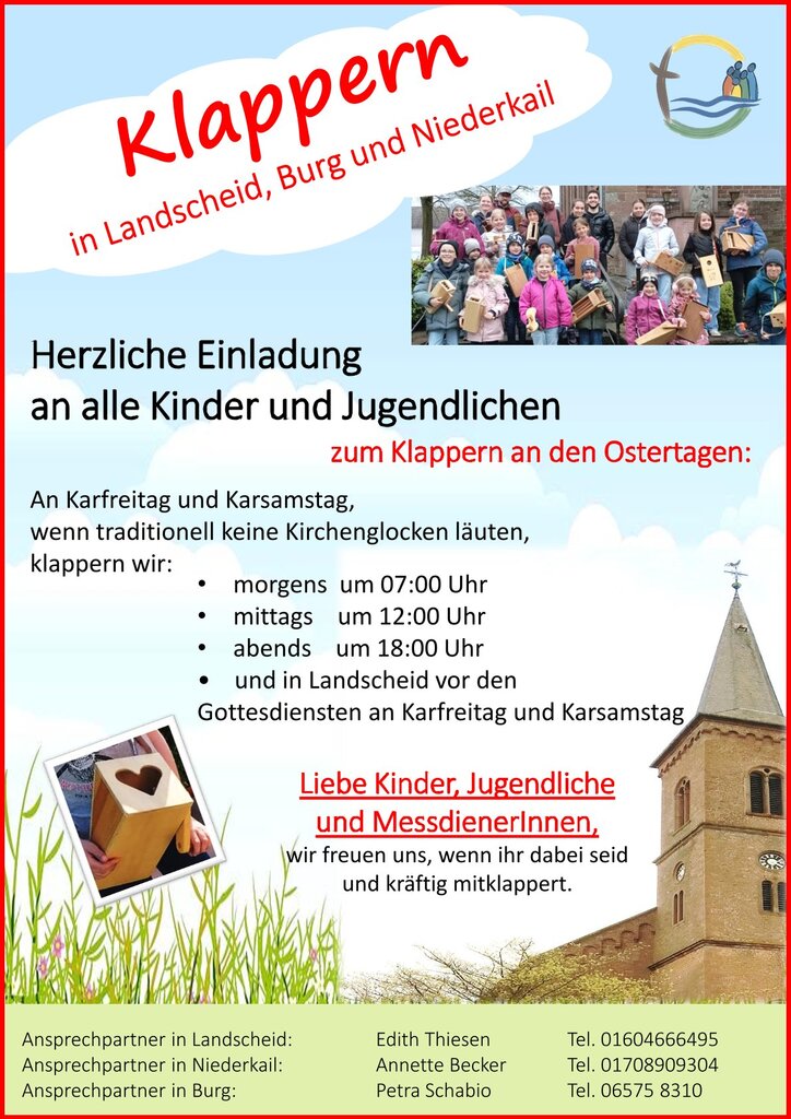 Klappern 2026 Anzeige Neu